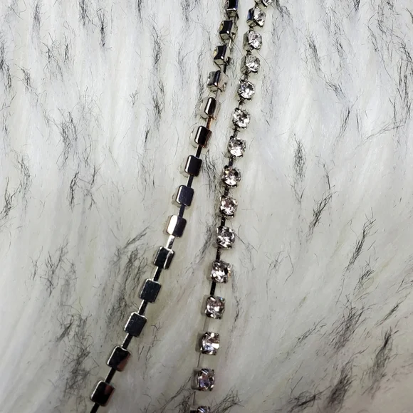 Rhinestone Strap Luxury Tank Top - Picture 2 of 3